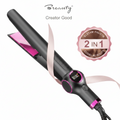 2-in-1 Hair Curler and Straightener