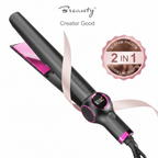 2-in-1 Hair Curler and Straightener