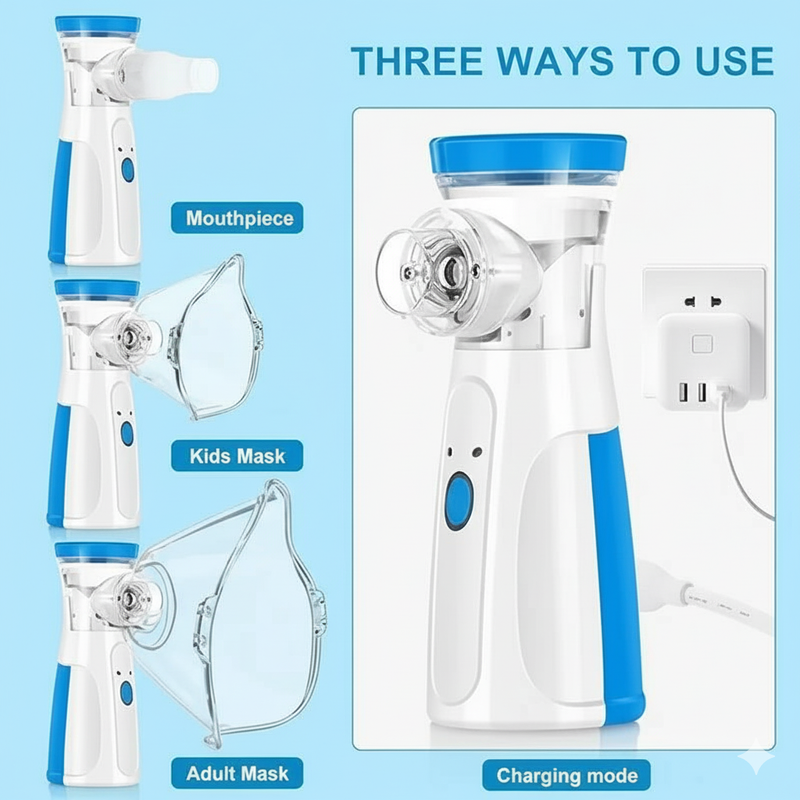 Mesh Nebulizer Machine For kids and adults