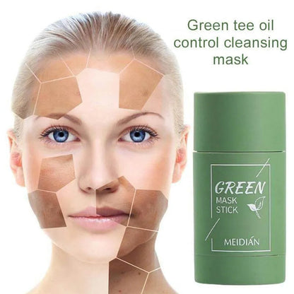 Herbal Green Mask Stick - Oil Control, Acne & Pimple Remover