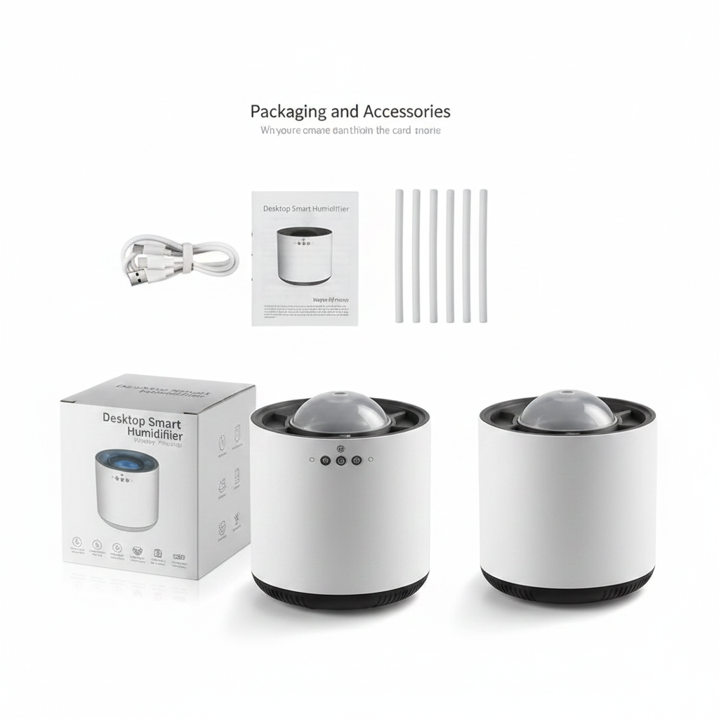 Desktop Heavy Fog Humidifier Office Home Porous Home Decor