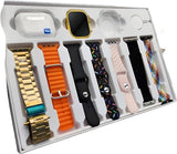 I20 Ultra Max With AirPods Bonus |10 in 1 Smartwatch Bundle 2.3 Inch Large Screen 10 Straps