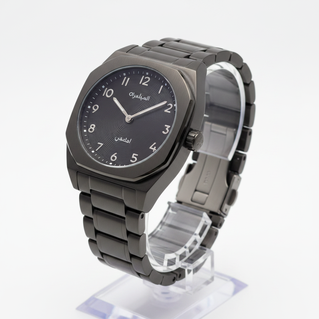 Stainless Steel Arabic Watch