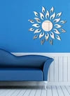 Sun Flame 3D Acrylic Mirror Wall Decoration for Home Wall